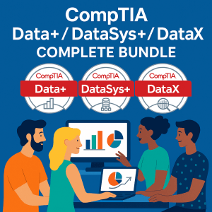 CompTIA Data+ DataSys+ DataX Complete Bundle